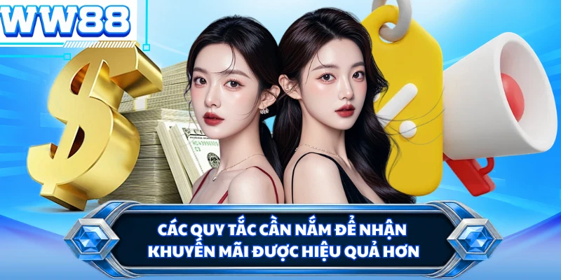 Các quy tắc cần nắm để nhận khuyến mãi được hiệu quả hơn 