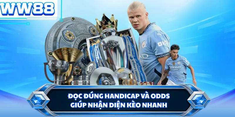 Đọc đúng handicap và odds giúp nhận diện kèo nhanh