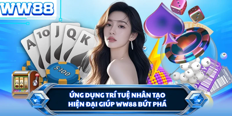 Ứng dụng trí tuệ nhân tạo hiện đại giúp WW88 bứt phá